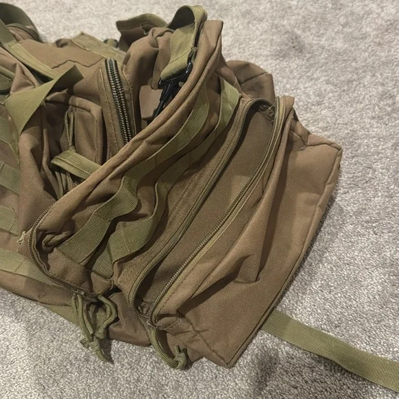 Voodoo Tactical Military Duffle Gear Bag Olive Drab Army Style